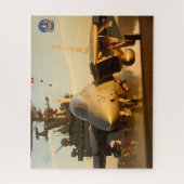 Puzzle F-14 TOMCAT "LANCEMENT DU COUCHER DE SOLEIL" (16x2 (Vertical)