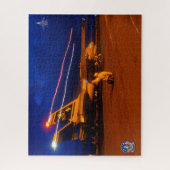 Puzzle F-14 TOMCAT "NIGHT LANCH" (16x20 pouces) (Vertical)