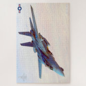 Puzzle F-14 TOMCAT "PATROLE DÉSERT" (20x30 pouces) (Vertical)
