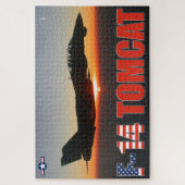 Puzzle F-14 TOMCAT "PATROLE SUNSET" (20x30 pouces) (Vertical)