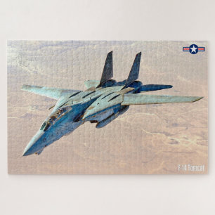 Puzzle F-14 TOMCAT "PATROUILLE DU DÉSERT" (20x30 pouces)