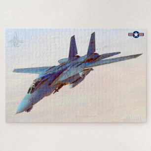 Puzzle F-14 TOMCAT "PATROUILLE DU DÉSERT" (50x76 cm)