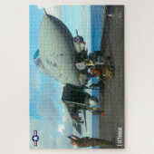Puzzle F-14 TOMCAT "PONT D'ENVOL" (20x30 pouces) (Vertical)
