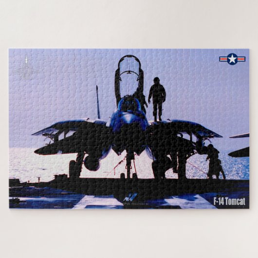Puzzle F-14 TOMCAT "PREFLIGHT" (20x30 pouces) (Horizontal)