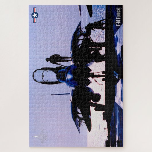 Puzzle F-14 TOMCAT "PREFLIGHT" (20x30 pouces) (Vertical)