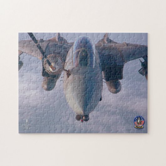 Puzzle F-14 TOMCAT "REFUELING" (11x14 pouces) (Horizontal)