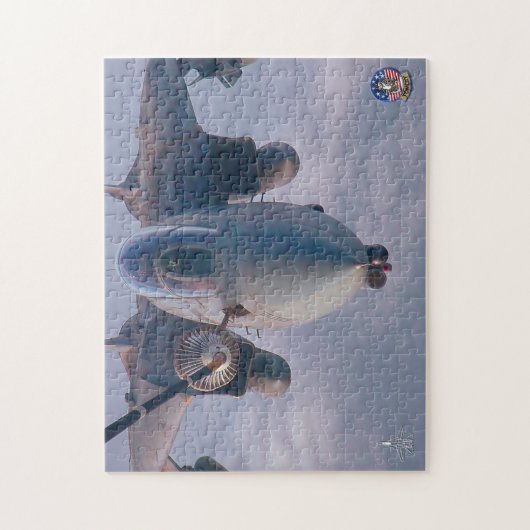 Puzzle F-14 TOMCAT "REFUELING" (11x14 pouces) (Vertical)