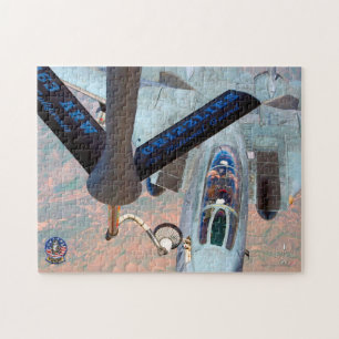 Puzzle F-14 TOMCAT "REFUELING" (11x14 pouces)