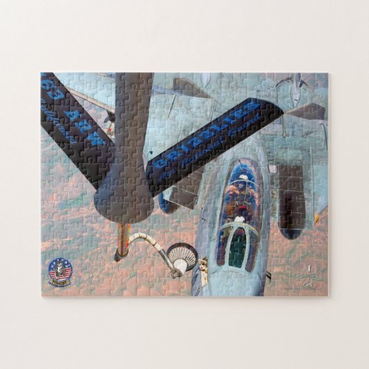 Puzzle F-14 TOMCAT "REFUELING" (11x14 pouces) (Horizontal)