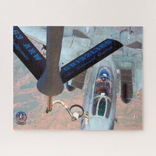 Puzzle F-14 TOMCAT "REFUELING" (16x20 pouces) (Horizontal)