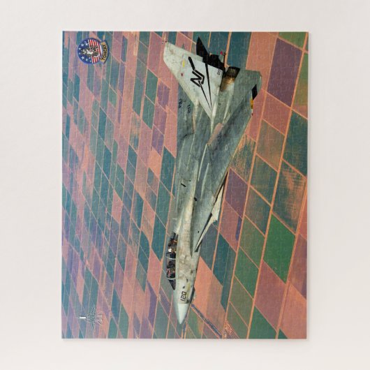 Puzzle F-14 TOMCAT "SUR PATROLE" (16x20 pouces) (Vertical)
