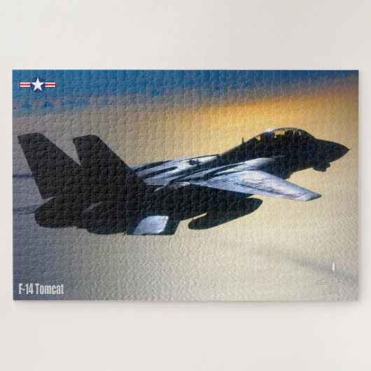 Puzzle F-14 TOMCAT "SUR PATROLE" (20x30 pouces) (Horizontal)