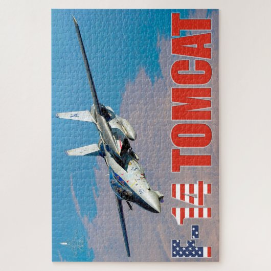 Puzzle F-14 TOMCAT "SUR PATROLE" (20x30 pouces) (Vertical)