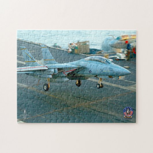Puzzle F-14 TOMCAT "TRAP" (11x14 pouces) (Horizontal)