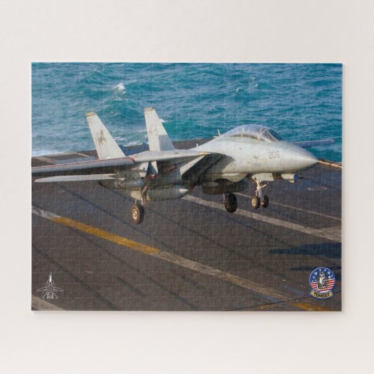 Puzzle F-14 TOMCAT "TRAP" (16x20 pouces) (Horizontal)