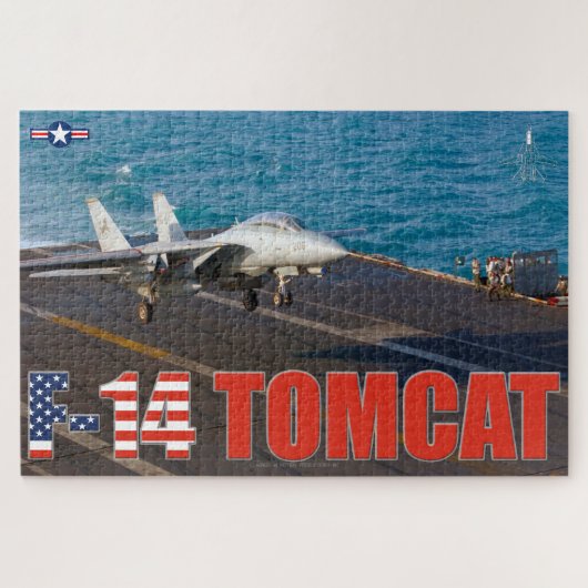 Puzzle F-14 TOMCAT "TRAP" (50x76 cm) (Horizontal)