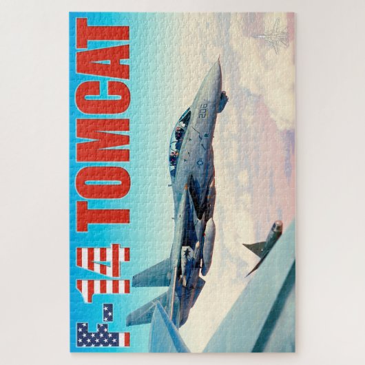 Puzzle F-14 TOMCAT "WINGMAN" (20x30 pouces) (Vertical)
