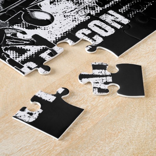 Puzzle F-16 Faucon combattant (Côté)