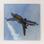Puzzle F-16 Tigre Tourne Et Brûle (Horizontal)