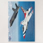 Puzzle F-16C et F-35A (20 x 30 POUCES) (Vertical)