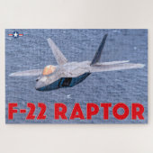 Puzzle F-22 RAPTOR (20 x 30 POUCES) (Horizontal)