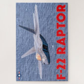 Puzzle F-22 RAPTOR (20 x 30 POUCES) (Vertical)