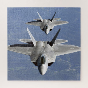 Puzzle F-22 Raptor 5e génération de chasseur furtif Jet