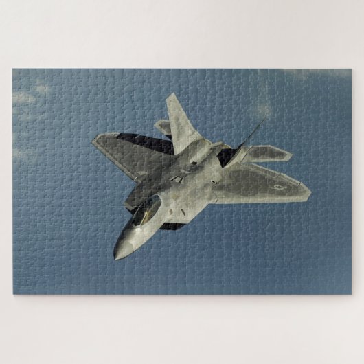 Puzzle F-22 Raptor Fighter Jet (Horizontal)