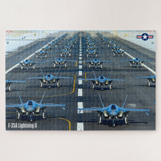 Puzzle F-35A LIGHTNING II (20 x 30 POUCES) (Horizontal)