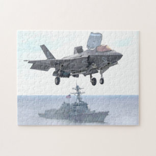 Puzzle F-35B ÉCLAIRAGE II (11x14 POUCES)
