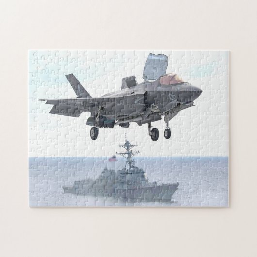Puzzle F-35B ÉCLAIRAGE II (11x14 POUCES) (Horizontal)