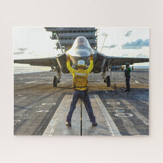 Puzzle F-35C LIGHTNING II (16 x 20 POUCES) (Horizontal)