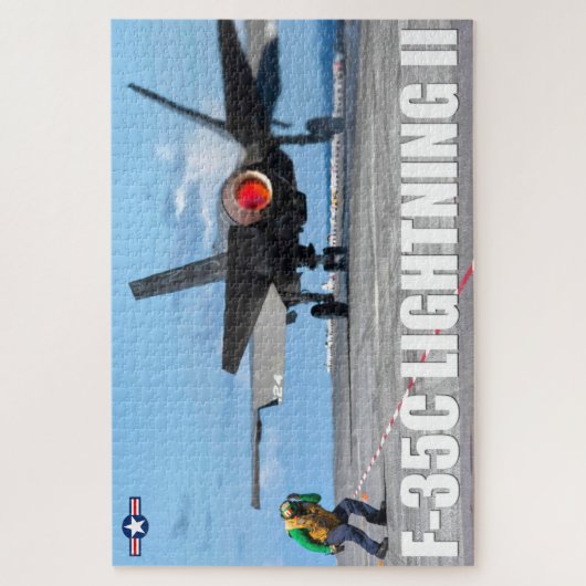 Puzzle F-35C LIGHTNING II (20 x 30 POUCES) (Vertical)