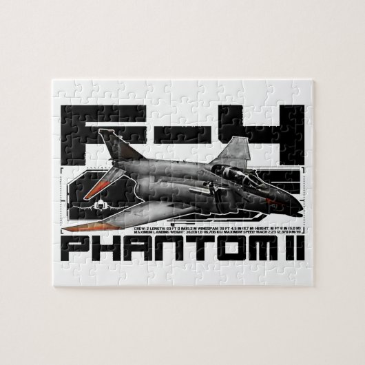 Puzzle F-4 Phantom II (Horizontal)