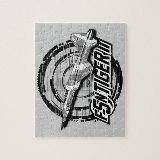 Puzzle F-5N Tiger II (Vertical)