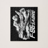 Puzzle F-86 Sabre (Vertical)