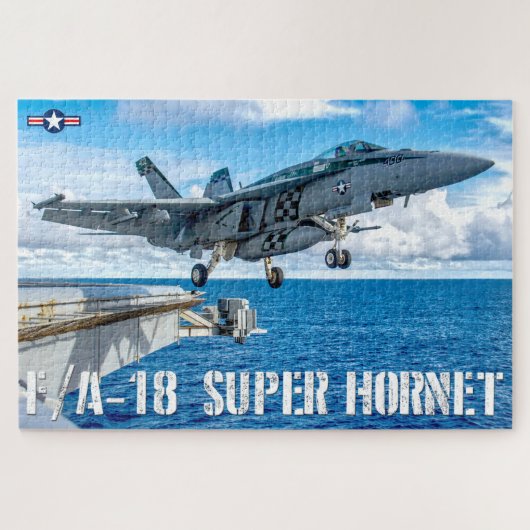 Puzzle F/A-18 SUPER HORNET (20 x 30 POUCES) (Horizontal)
