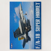 Puzzle F/A-18 SUPER HORNET (20 x 30 POUCES) (Vertical)