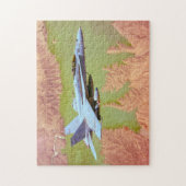 Puzzle F/A-18C HORNET (11 x 14 POUCES) (Vertical)