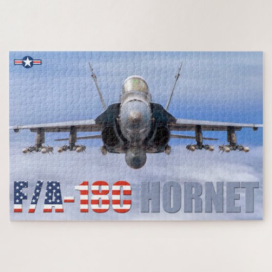 Puzzle F/A-18C HORNET (20 x 30 POUCES) (Horizontal)