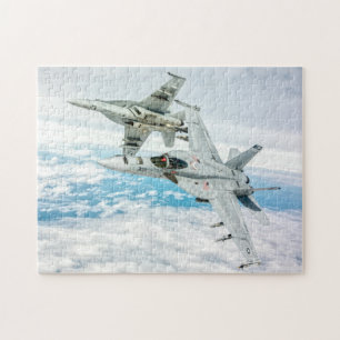 Puzzle F/A-18E SUPER HORNET (11x14 POUCES)