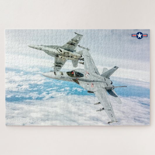 Puzzle F/A-18E SUPER HORNET (20 x 30 POUCES) (Horizontal)