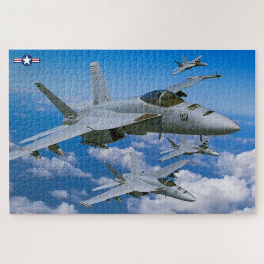Puzzle F/A-18E SUPER HORNET (20 x 30 POUCES) (Horizontal)