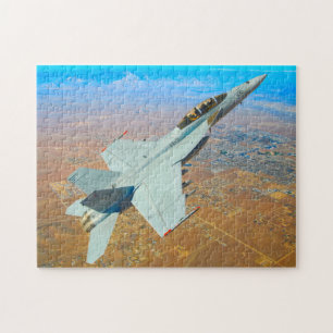 Puzzle F/A-18F SUPER HORNET (11x14 POUCES)