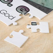 Puzzle F.R.O.G. - Comptez entièrement sur Dieu (Côté)
