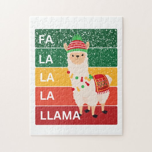 PUZZLE FA LA LA LA LAMA (Vertical)