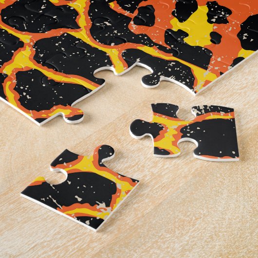 Puzzle Fabric africain : Patchwork d'animaux sauvages. (Côté)