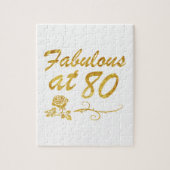 Puzzle Fabuleux à 80 ans (Vertical)