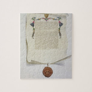 Puzzle Fac-similez l'édition de la Magna Carta, les