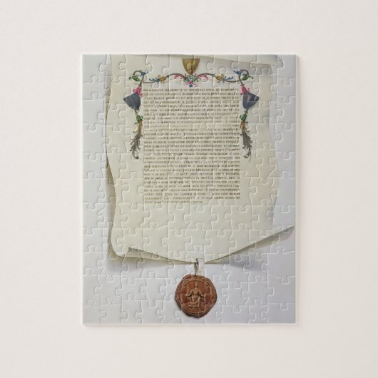 Puzzle Fac-similez l'édition de la Magna Carta, les (Vertical)